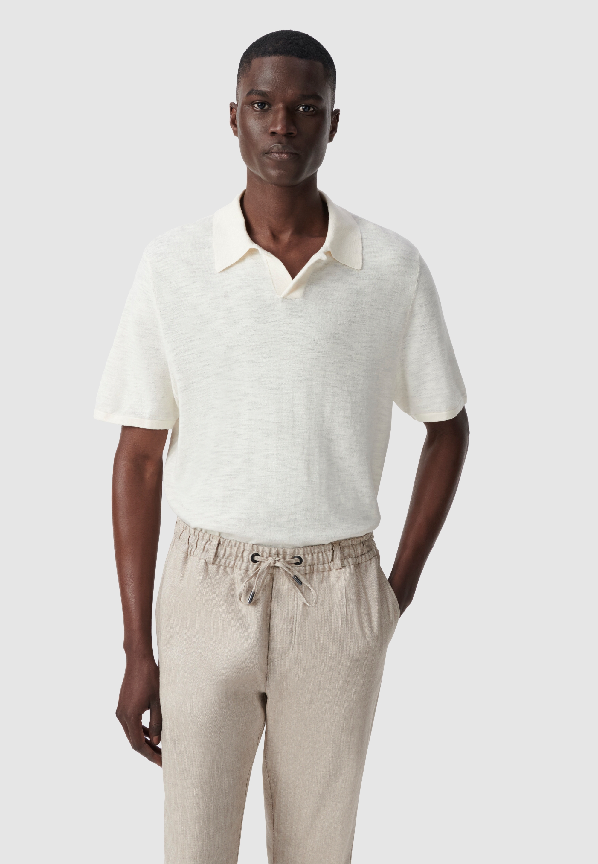 Polo en tricot flammé, IKKS