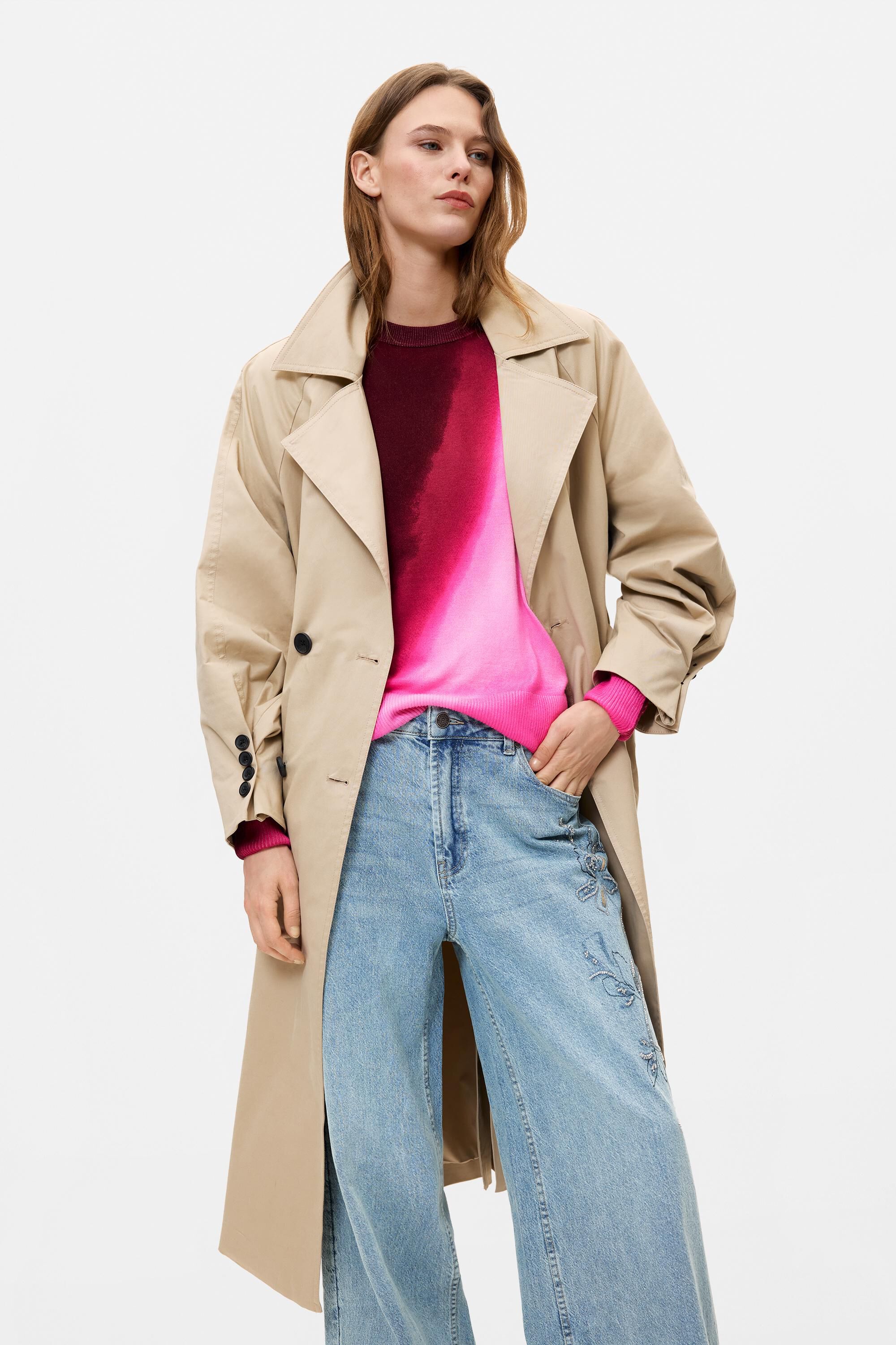 Trench coat amovible, DESIGUAL