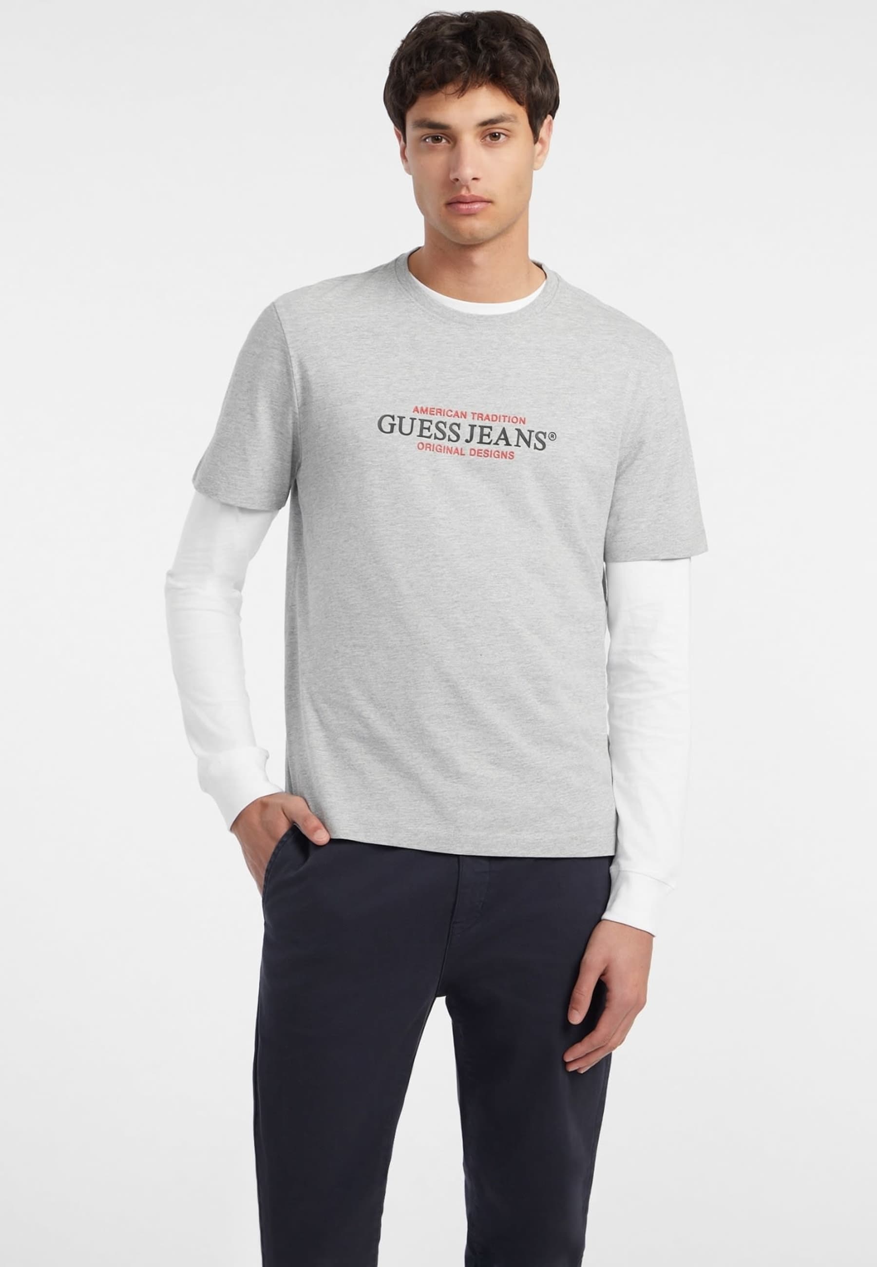 T-Shirt American Tradition, GUESS JEANS