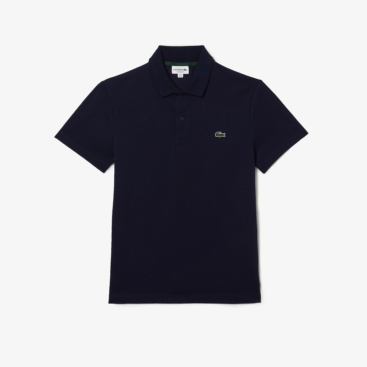 Polo manches courtes col boutonn bleu marine Lacoste La Redoute