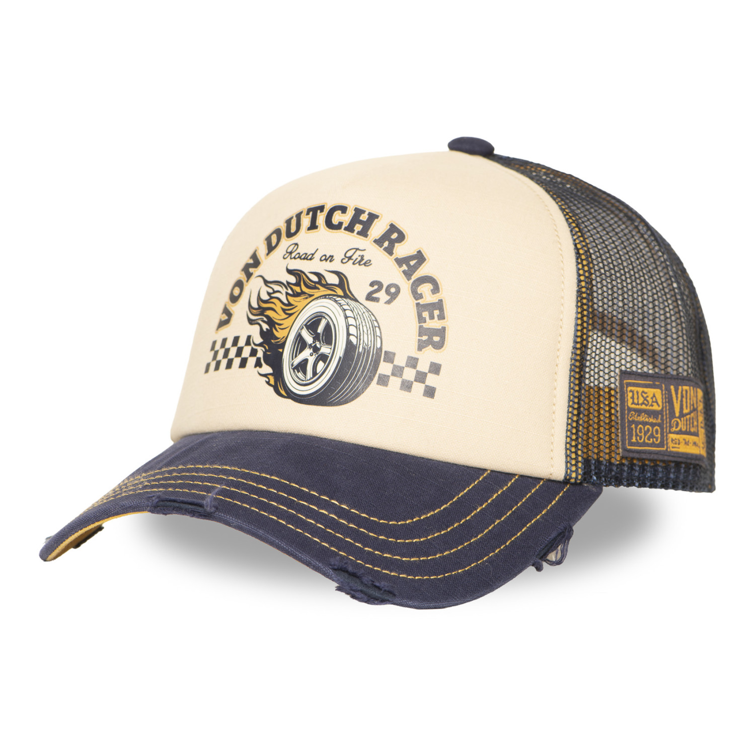 Casquette trucker Crew, VON DUTCH
