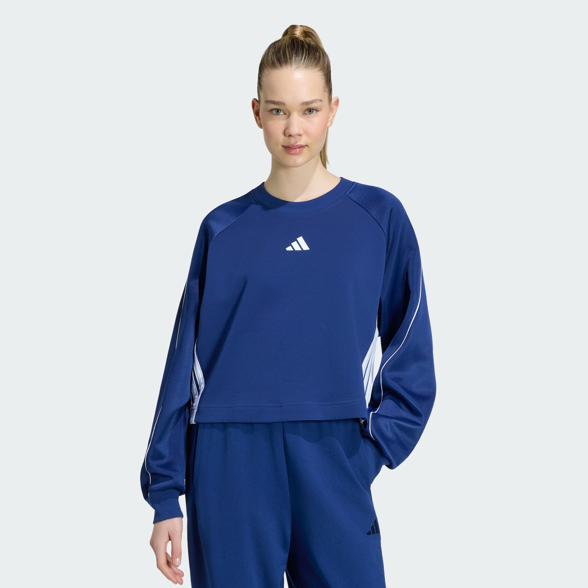 Sweat-Shirt Ras-Du-Cou 3 Bandes Stadium, ADIDAS SPORTSWEAR