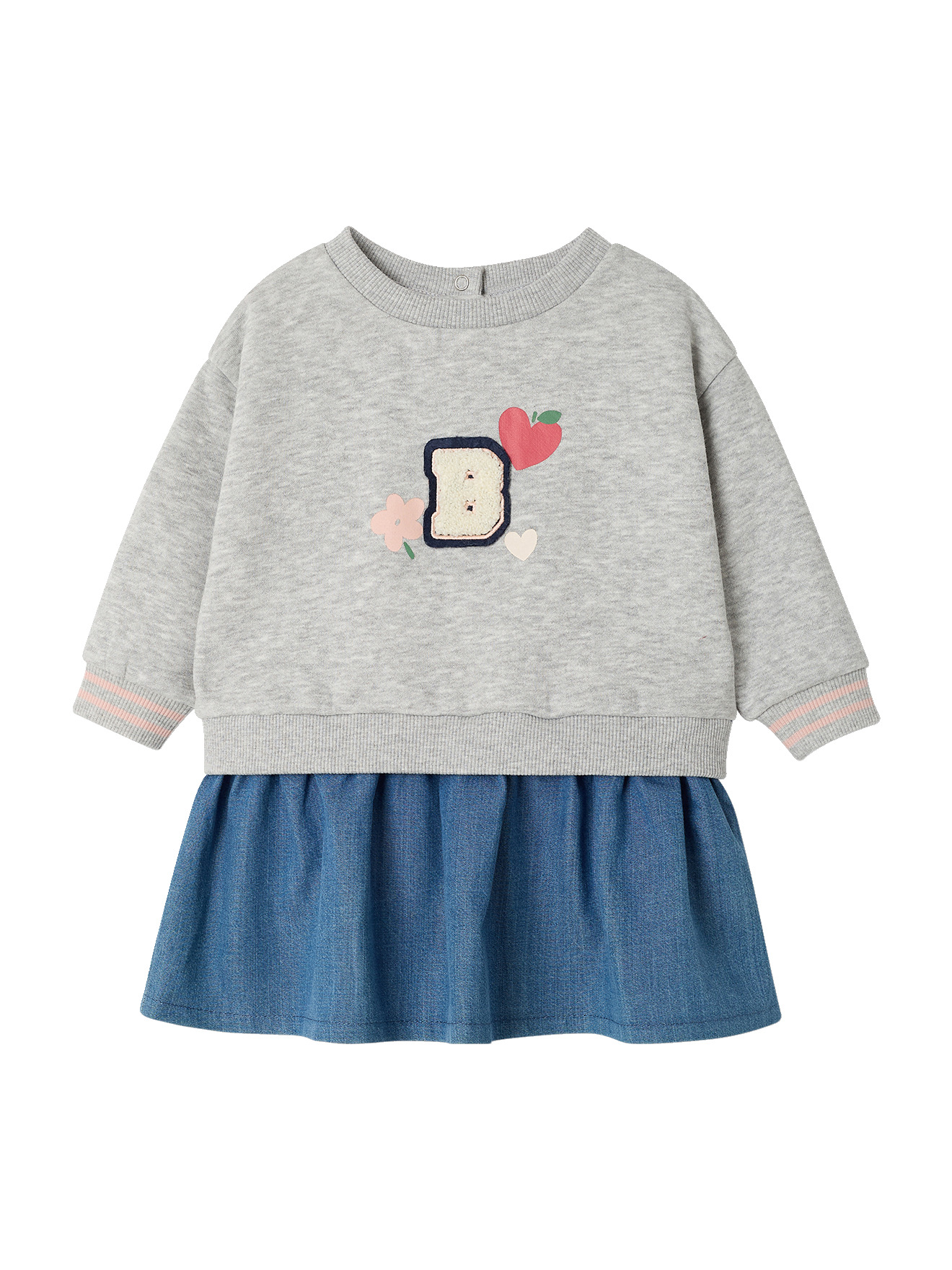 Robe manches longues, VERTBAUDET