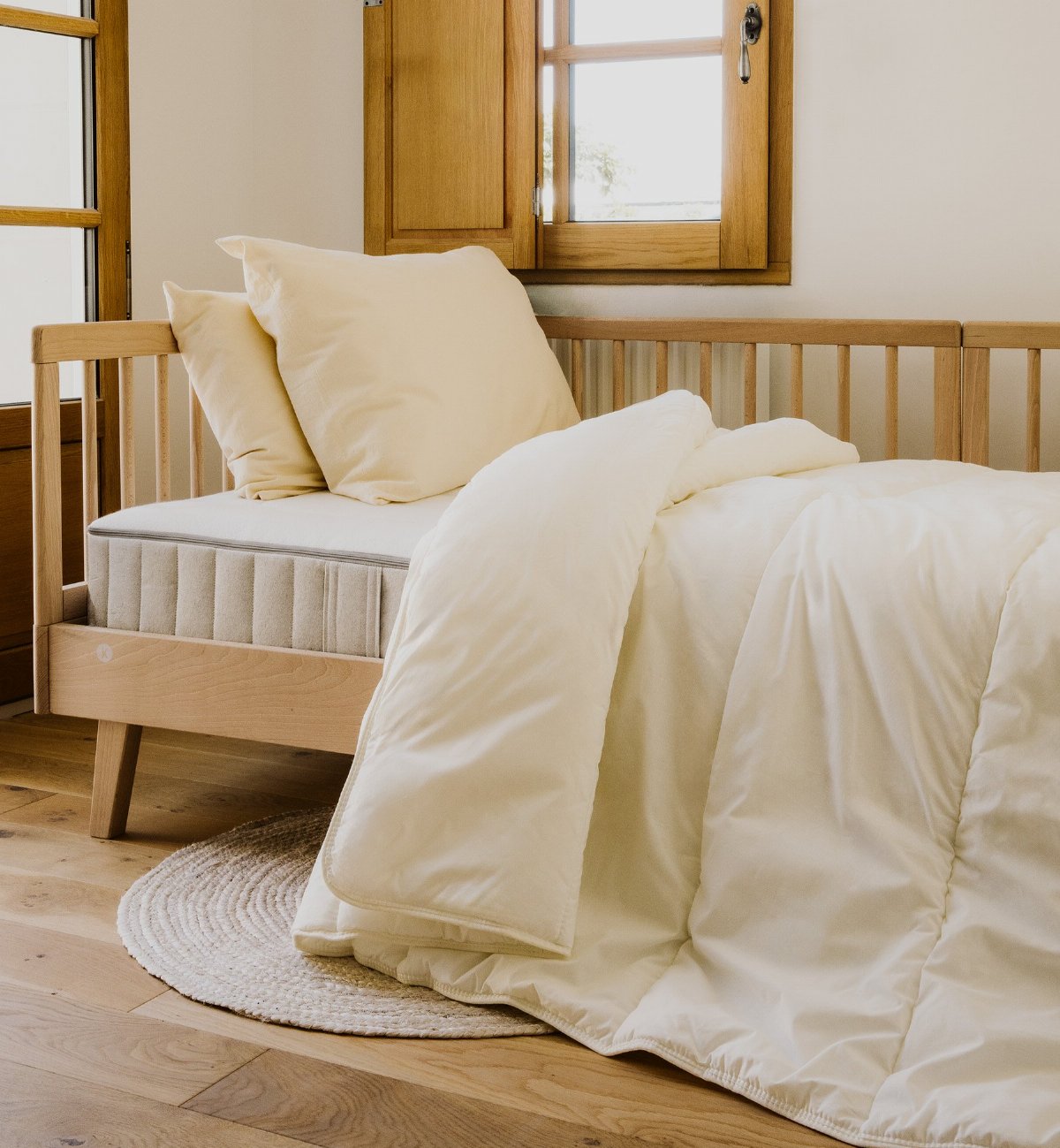 Couette Enfant Enveloppe Coton Bio 4 saisons MAUI, KADOLIS