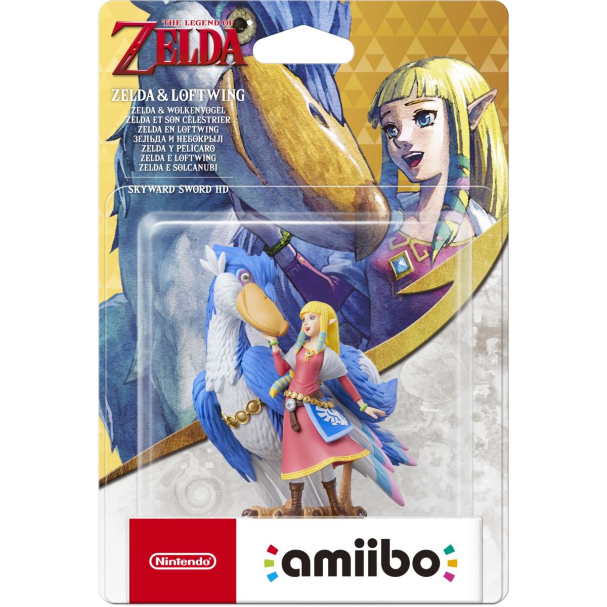 Figurine Amiibo Amiibo Zelda Et Son Celestrier, NINTENDO