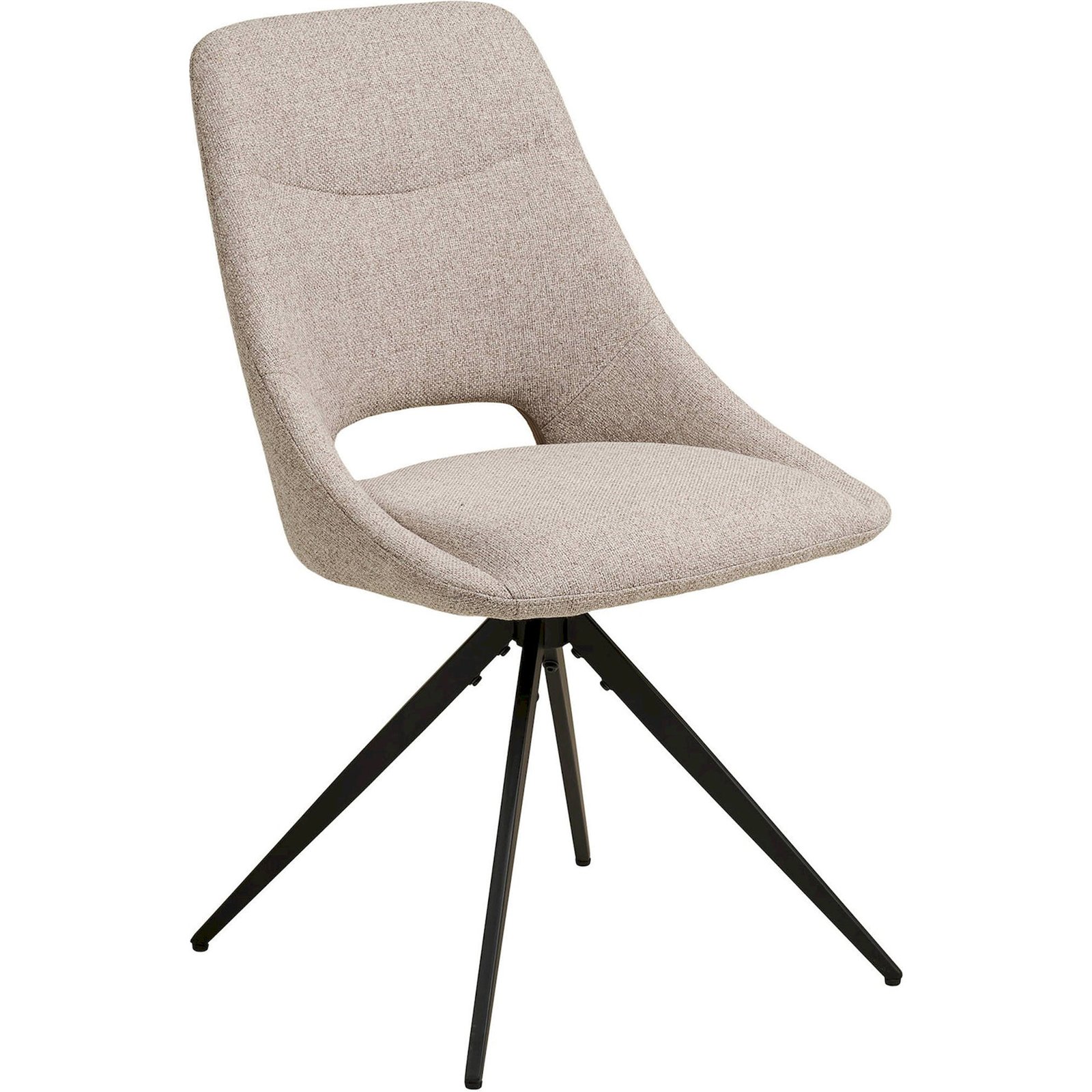Chaise pivotante tapissée collection DOKKA, RECOLLECTION