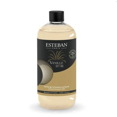 Parfum d'intérieur - Recharge Vanille d'or 500 ml ESTEBAN