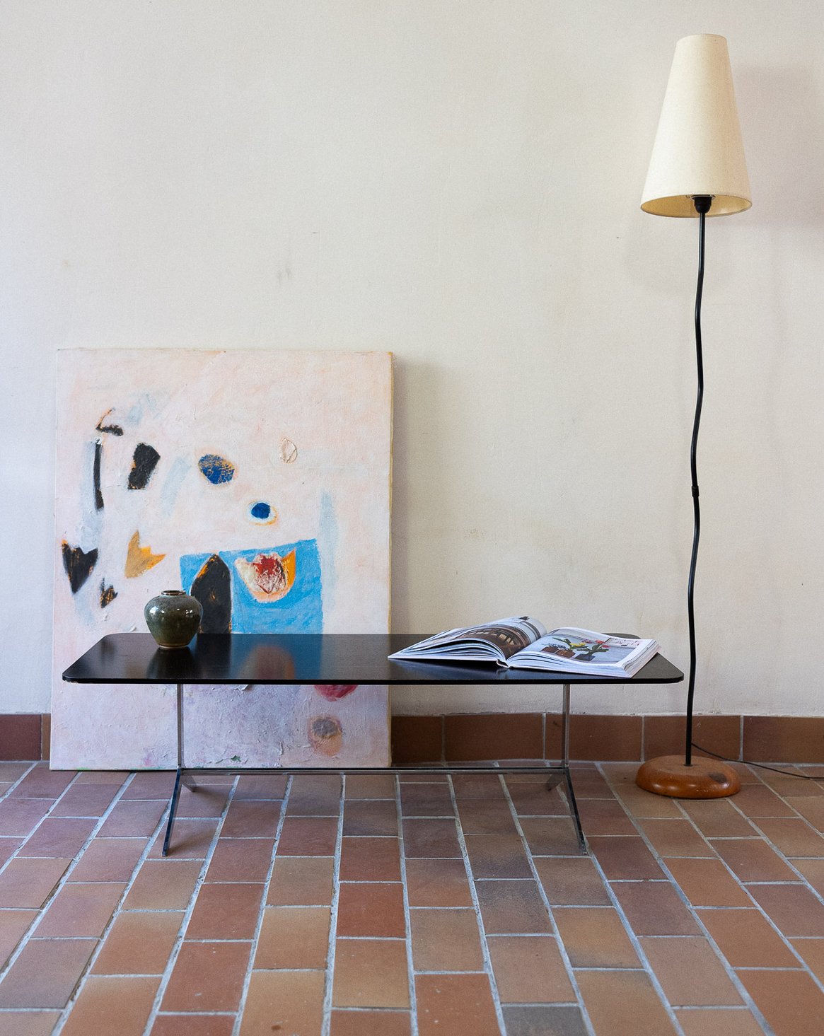 Table basse contemporaine Donna N°1109 - Bon état, DEBONGOUT