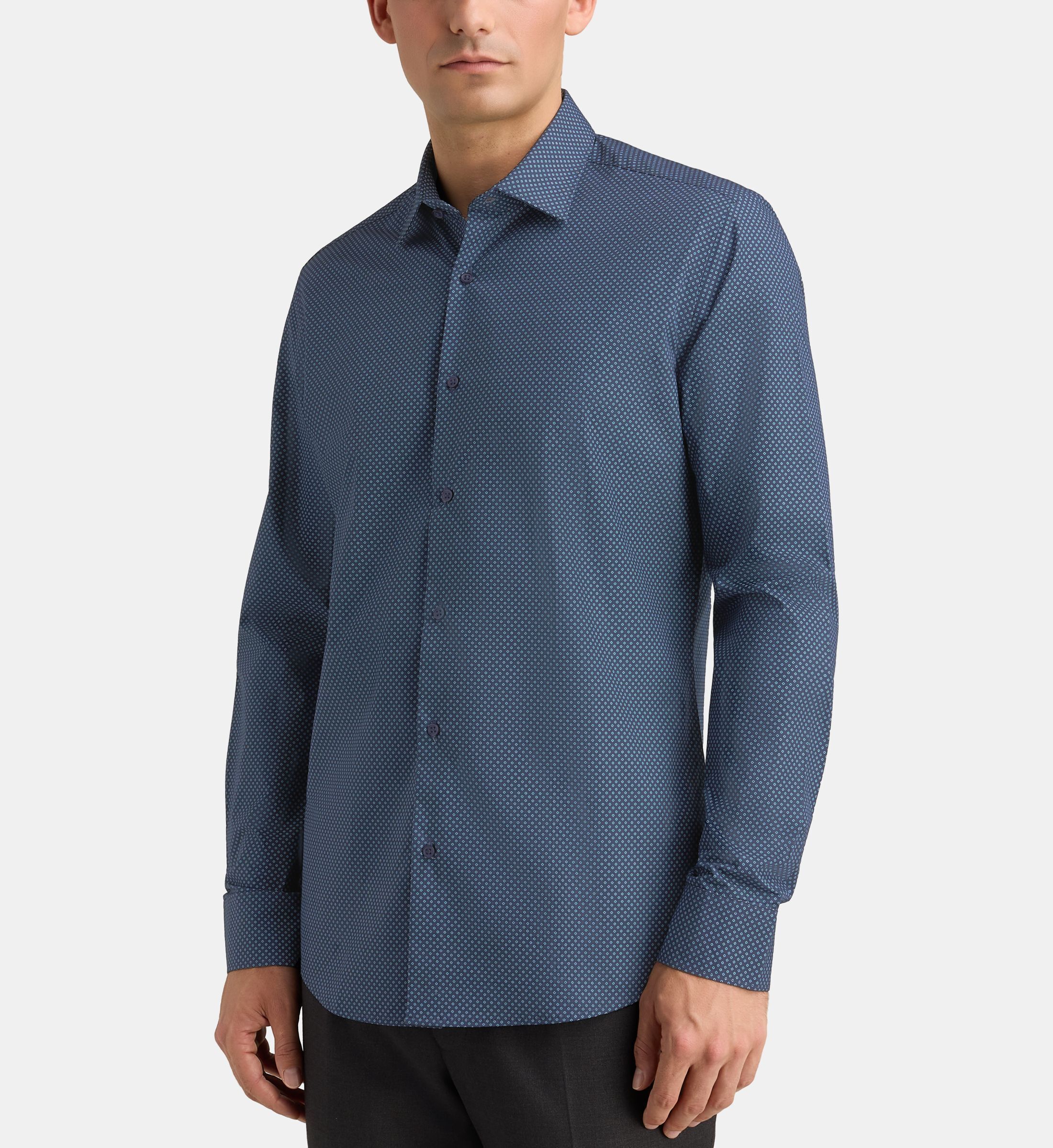Chemise ajustée mmiro popeline coton bio, GALERIES LAFAYETTE