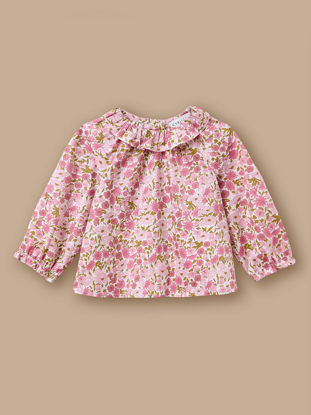 Blouse en tissu Liberty, CYRILLUS