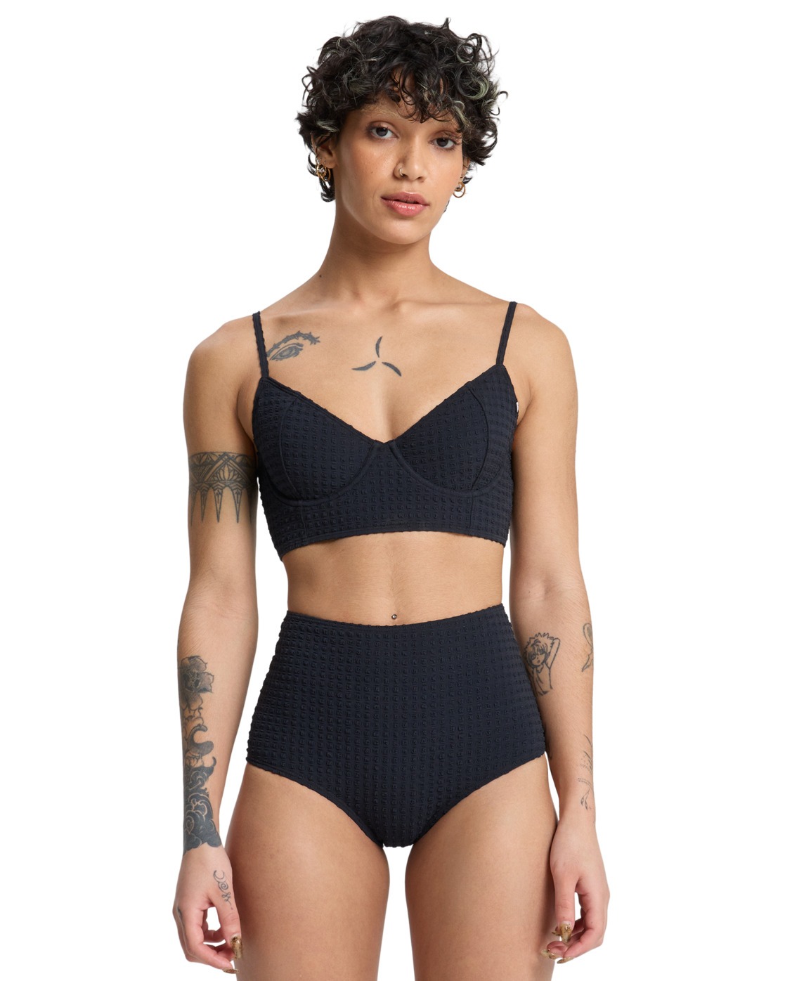 Bas de bikini taille haute MELLY, QUIKSILVER
