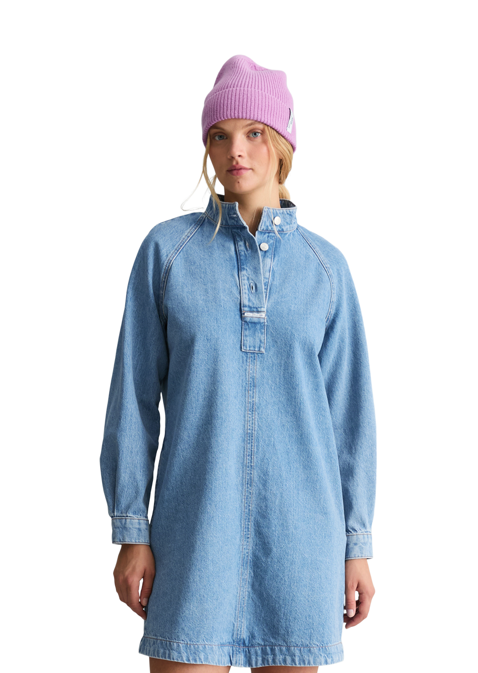 Robe en jean coupe trapèze en pur coton biologique, MARC O’POLO DENIM