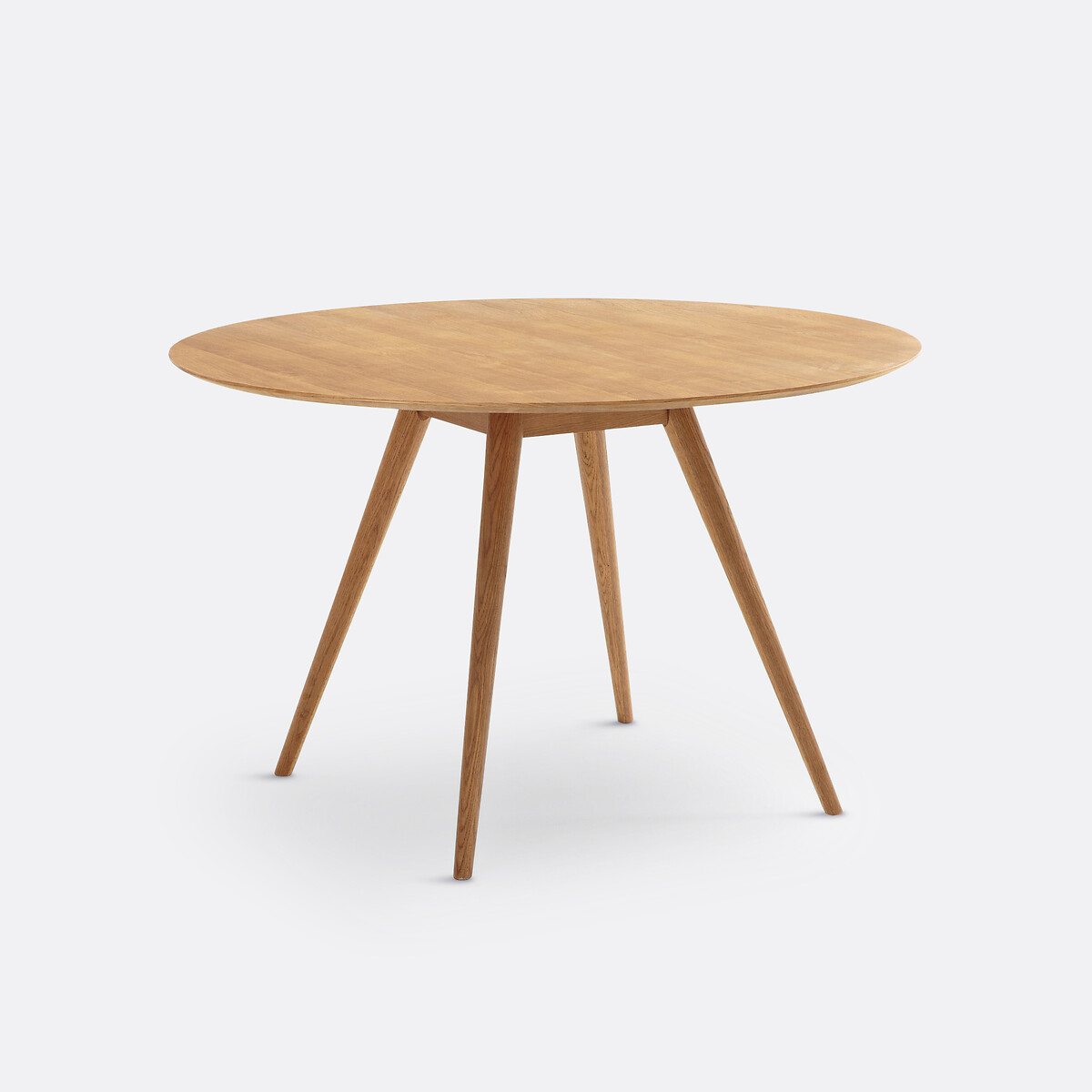 Table ronde à manger, 4 à 6 couverts, Quilda