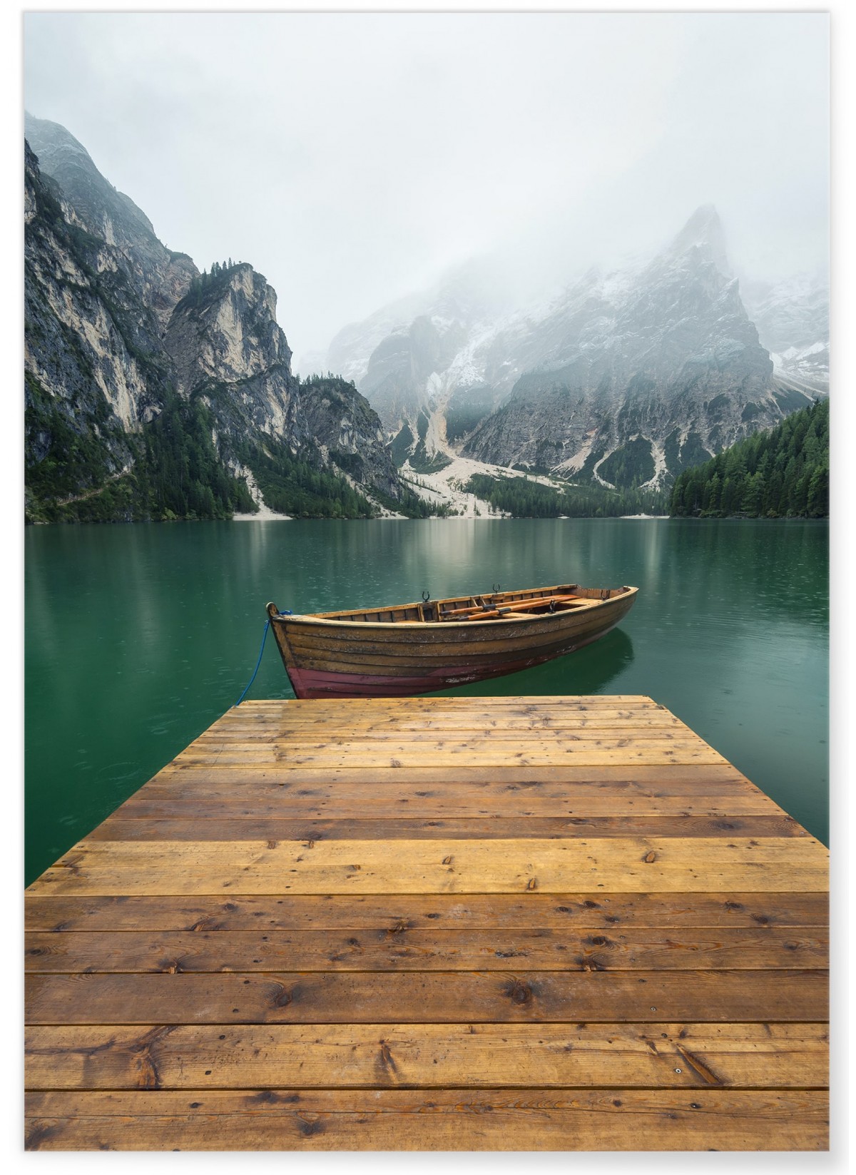 Poster Nature paysage montagnes, L'AFFICHERIE