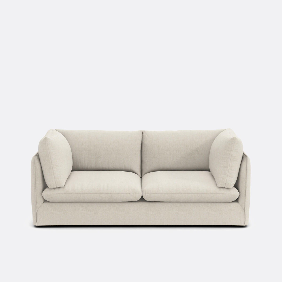 3-zits rechte bank in polyester, MALO, LA REDOUTE INTERIEURS