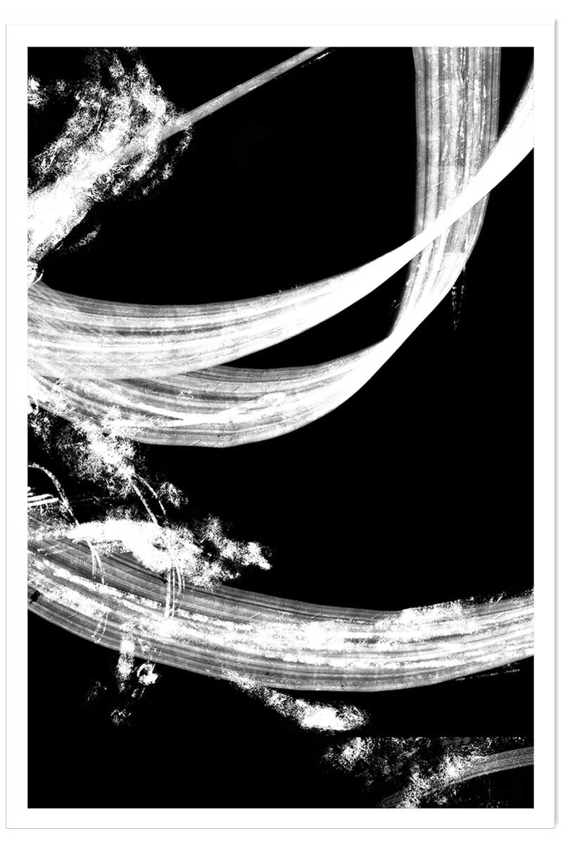 Affiche Coup de pinceau phototype, HEXOA