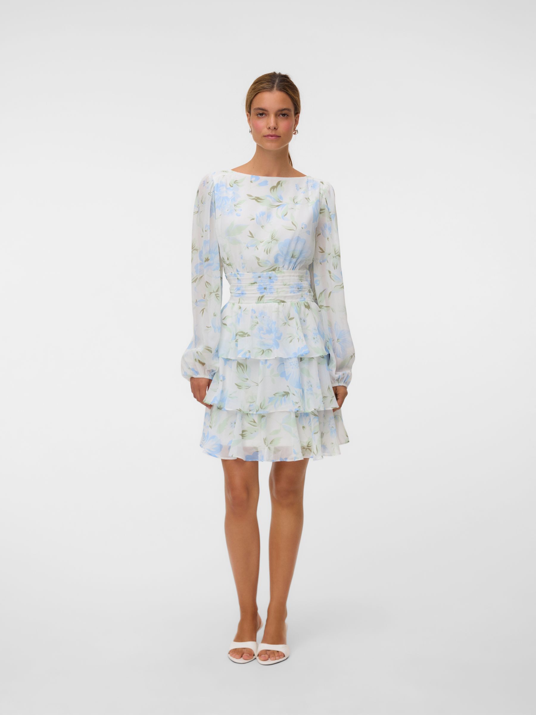 Robe À Volants, VERO MODA