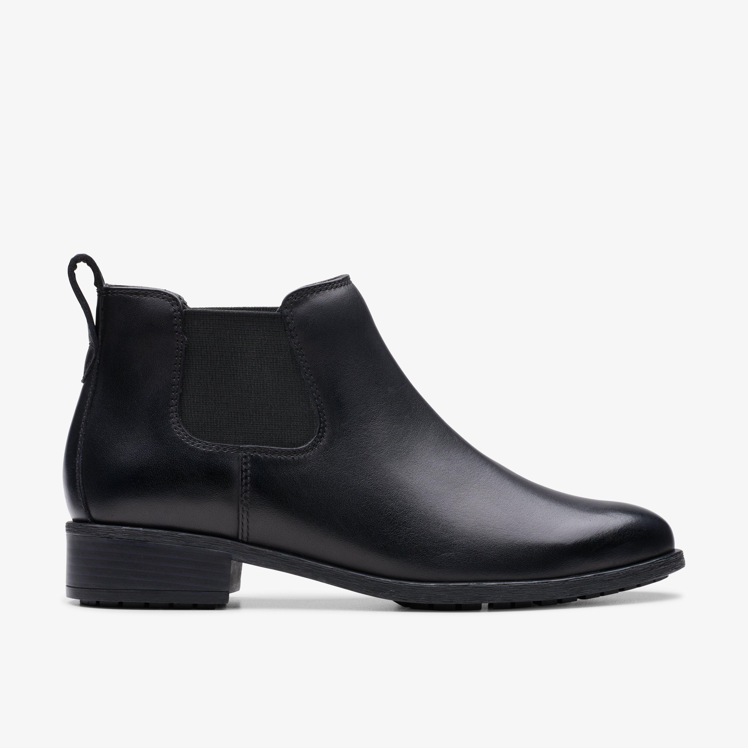 Boots bottines Cuir Coupe Large HAVISHAM TOP, CLARKS