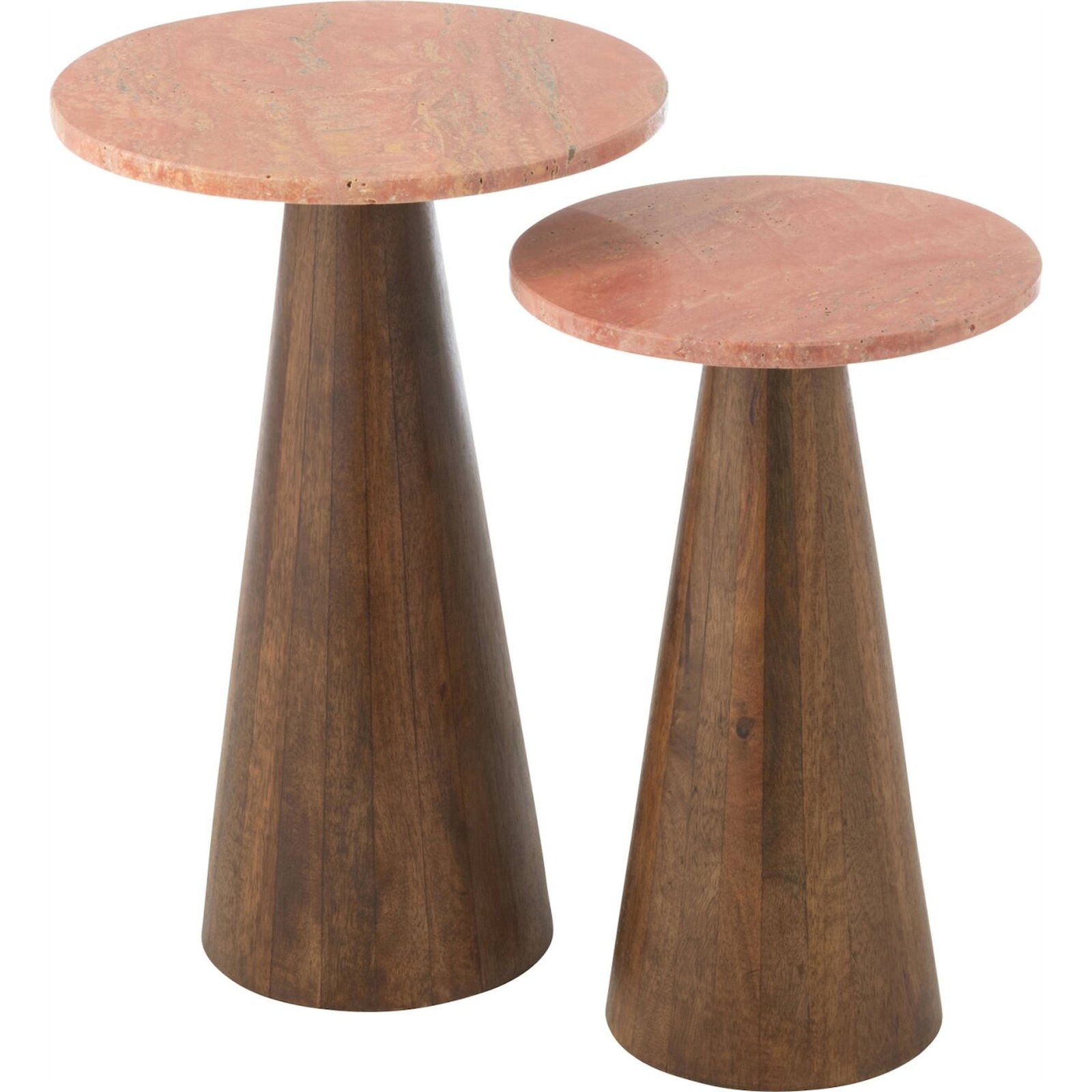 Table d'appoint ronde en bois, RECOLLECTION