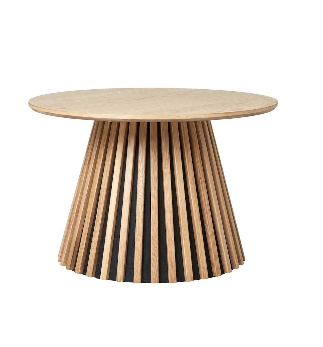 Table basse ronde plaqué chêne - OSAKA, HOUSE NORDIC