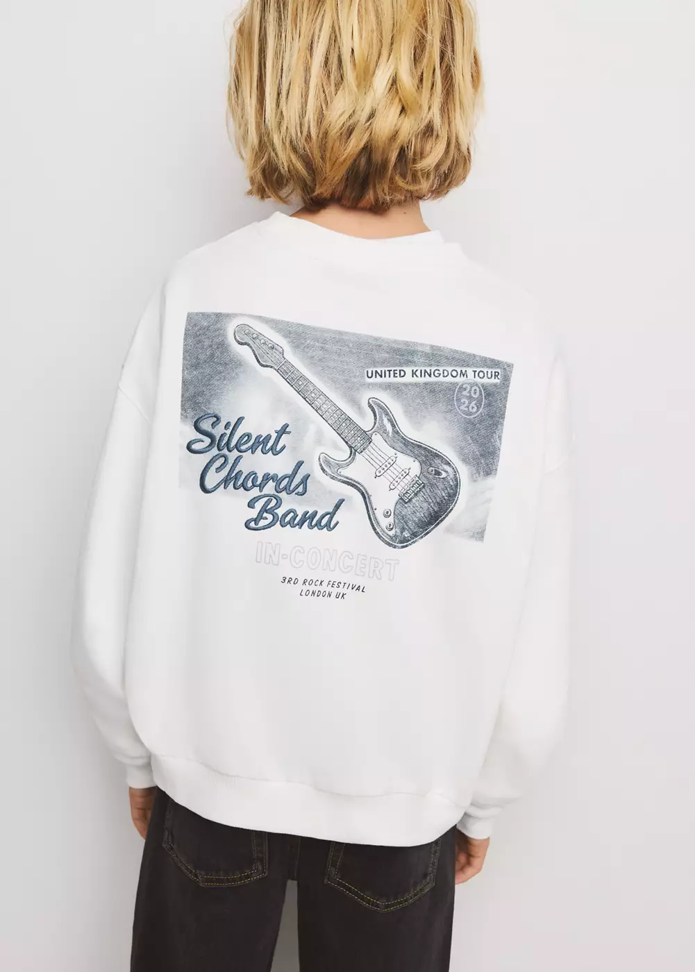 Sweat en coton 100 % imprimé, MANGO KIDS