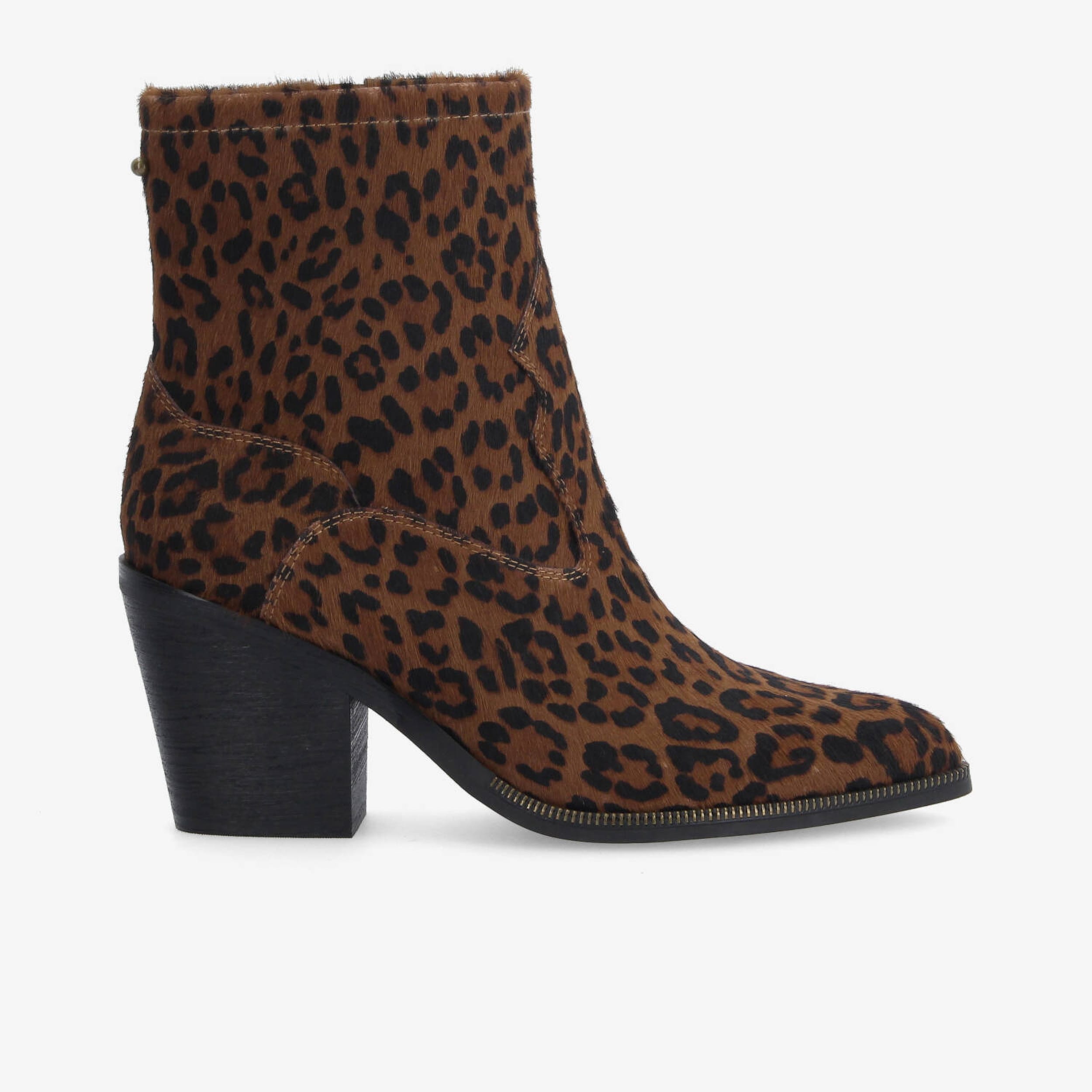 Leonie Zip Boots - Marron, SCHMOOVE