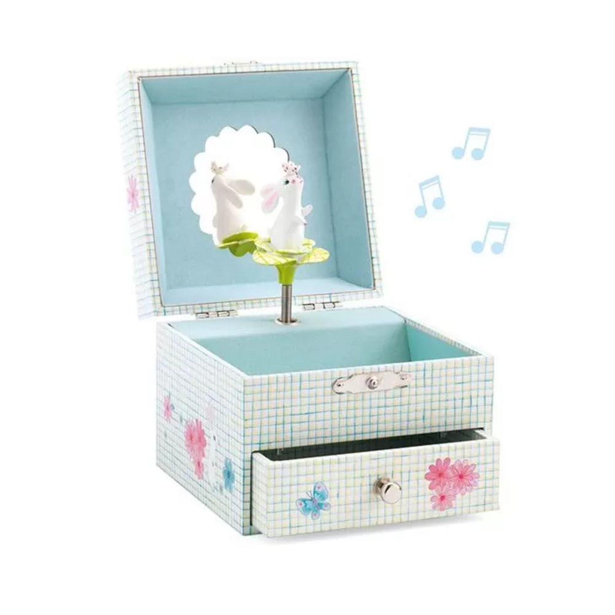 Boîte à musique La chanson du lapin choux, DJECO