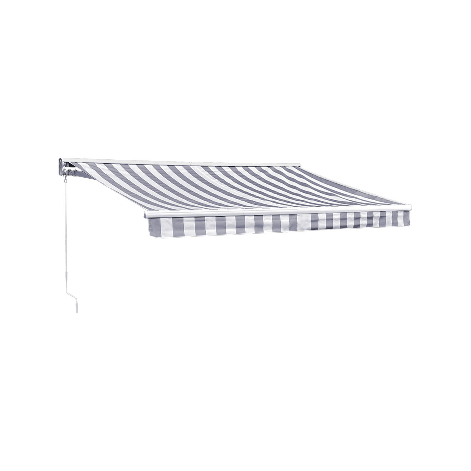 Store banne, semi-coffre, 2,95x2,5m, SAULE, HAPPY GARDEN