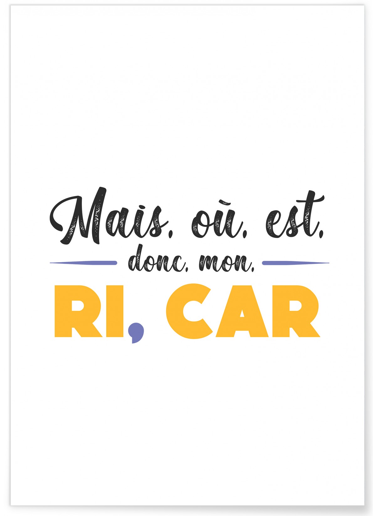 Affiche 'Mais où est donc...', L'AFFICHERIE