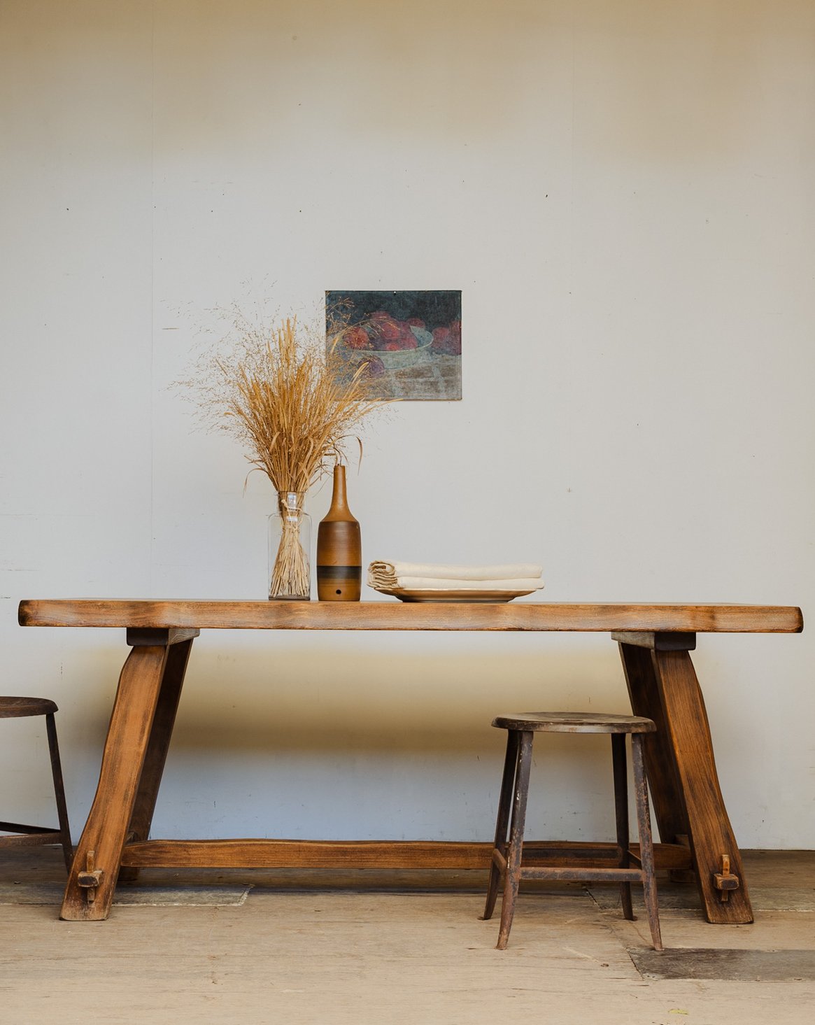 Table à manger en bois Romy N°410 - Bon état, DEBONGOUT