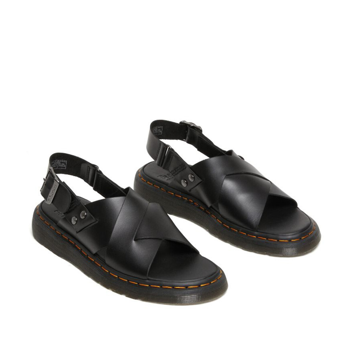 Zane brando leather sandals black Dr. Martens | La Redoute