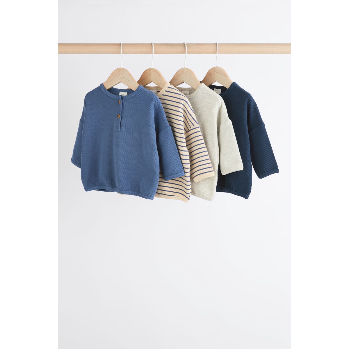 T-shirt à manches longues pour bébé, lot de 4, NEXT