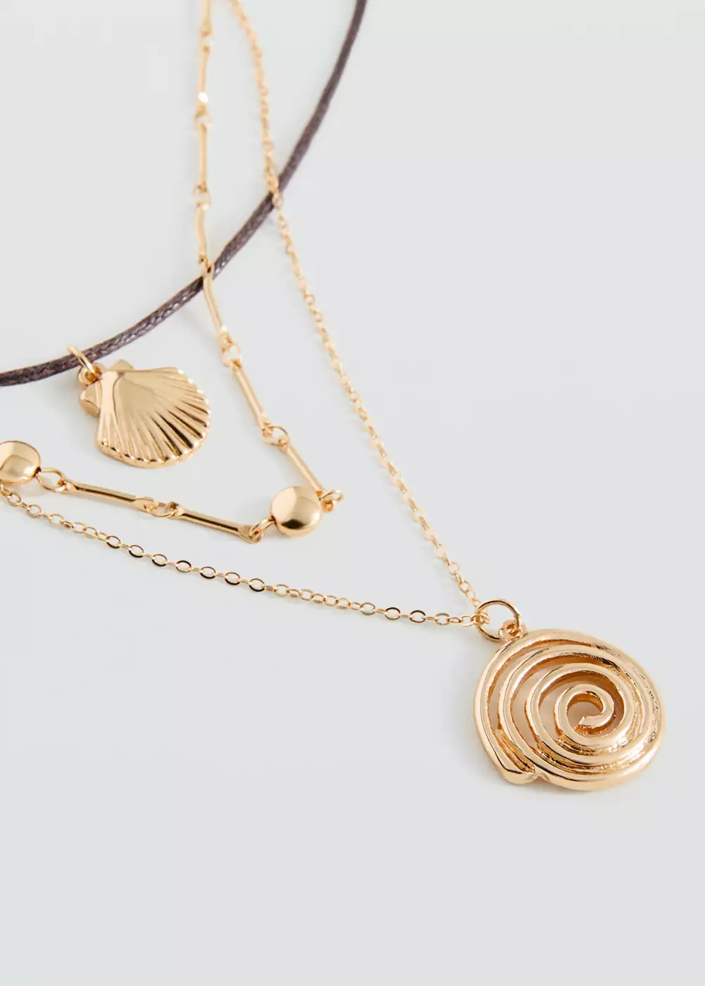 Lot 3 colliers combinés, MANGO TEEN