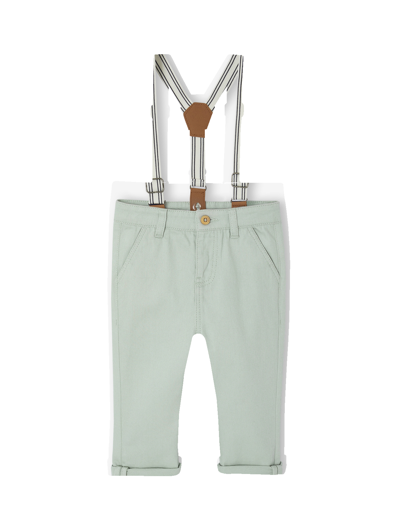 Pantalon à bretelles amovibles, VERTBAUDET
