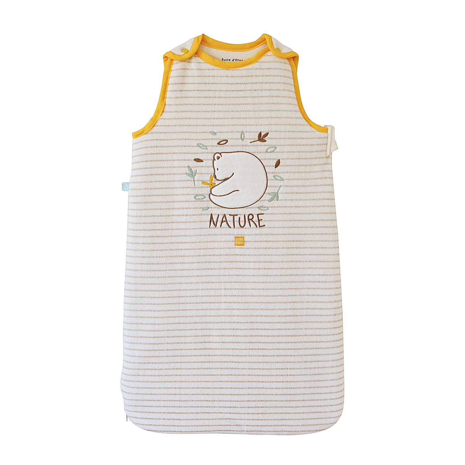 Gigoteuse 0-6m dalil en cton bio ouverure integrale, SUCRE D'ORGE