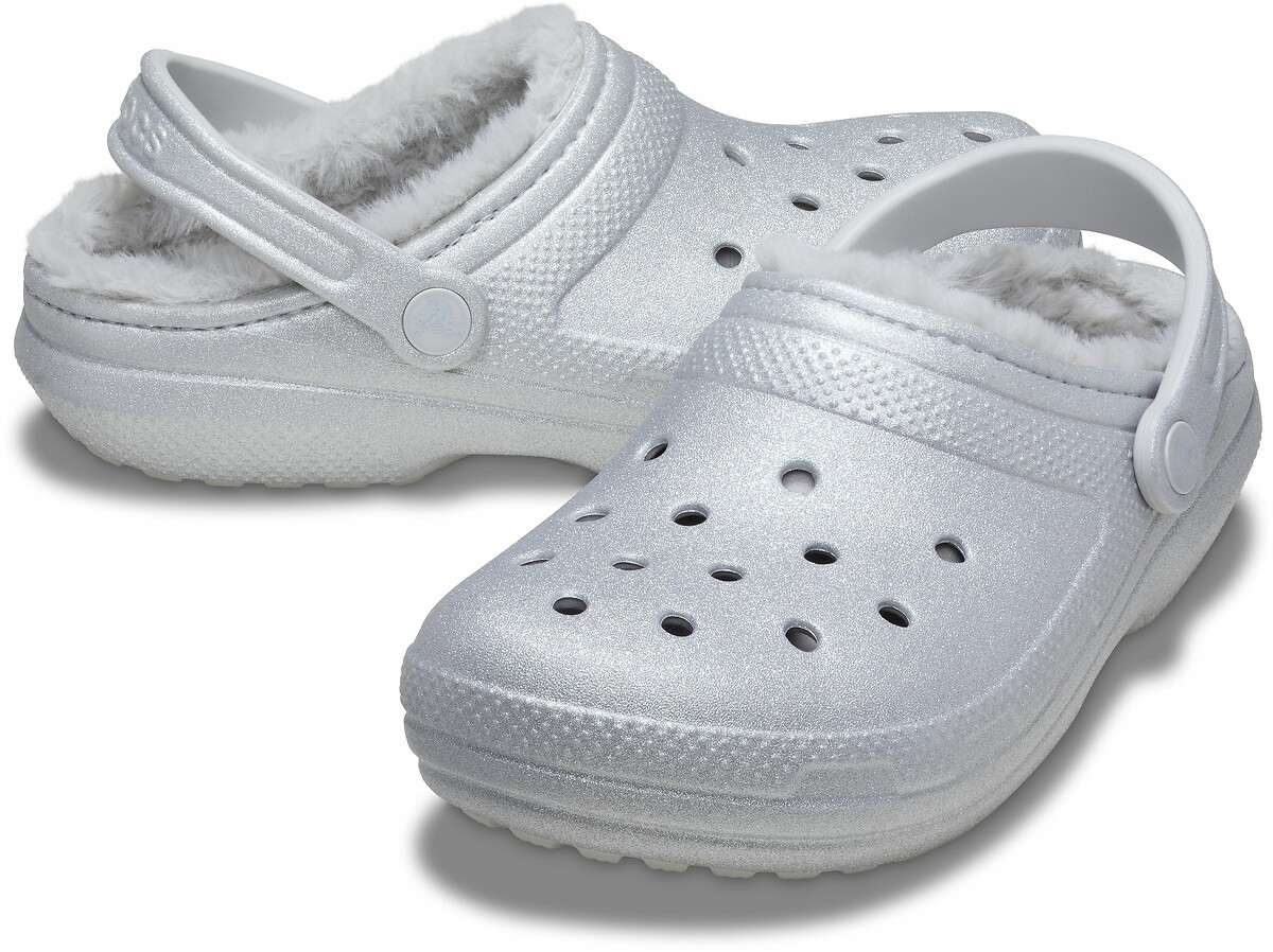Crocs Zuecos Classic Fuzz Glitter — photo 6