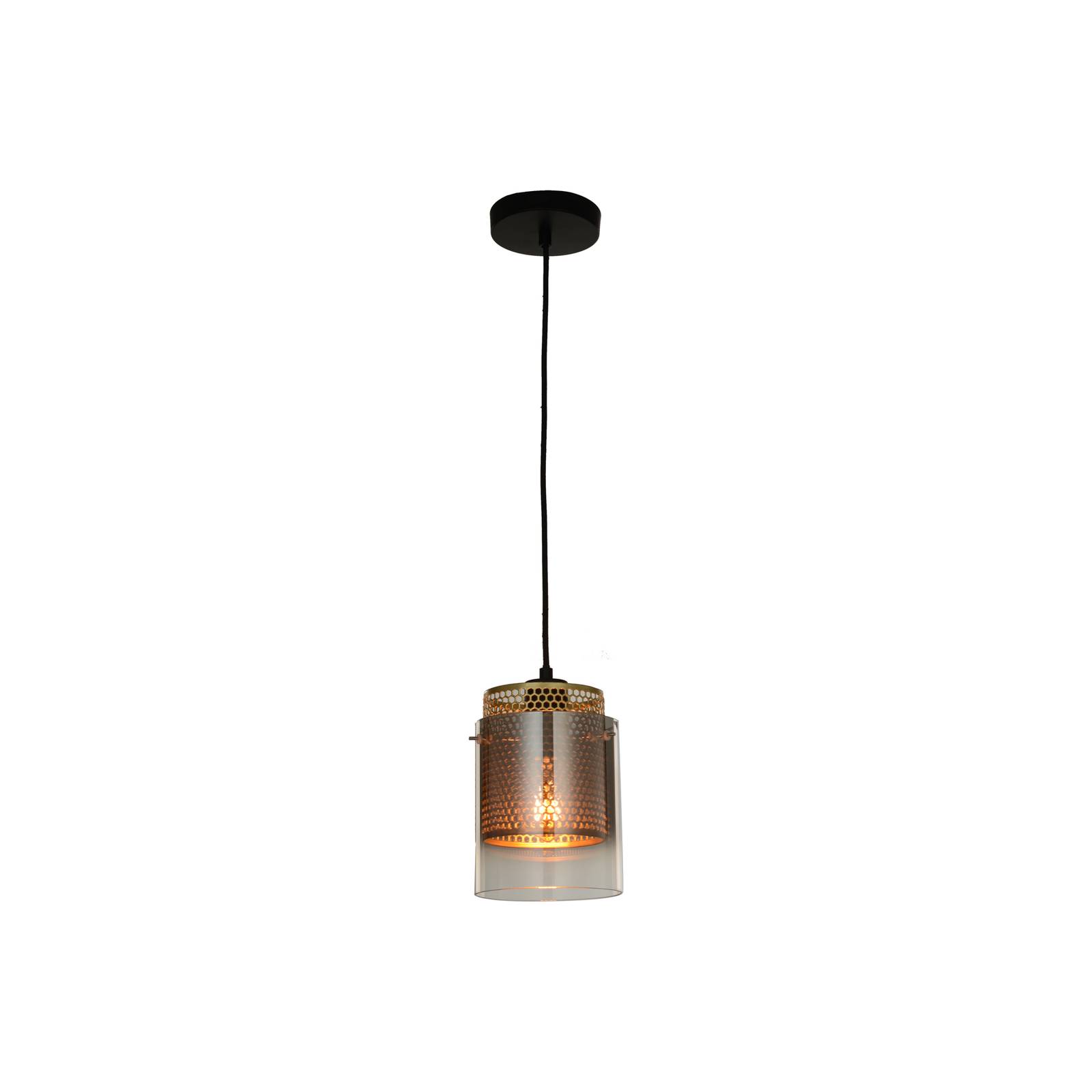 Suspension en verre moderne, Sterzy, LUCANDE