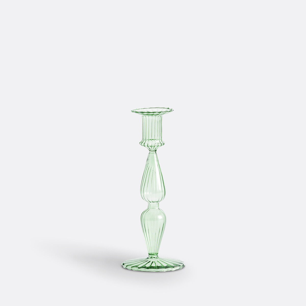 Chilava H20.3cm Glass Candlestick, LA REDOUTE INTERIEURS
