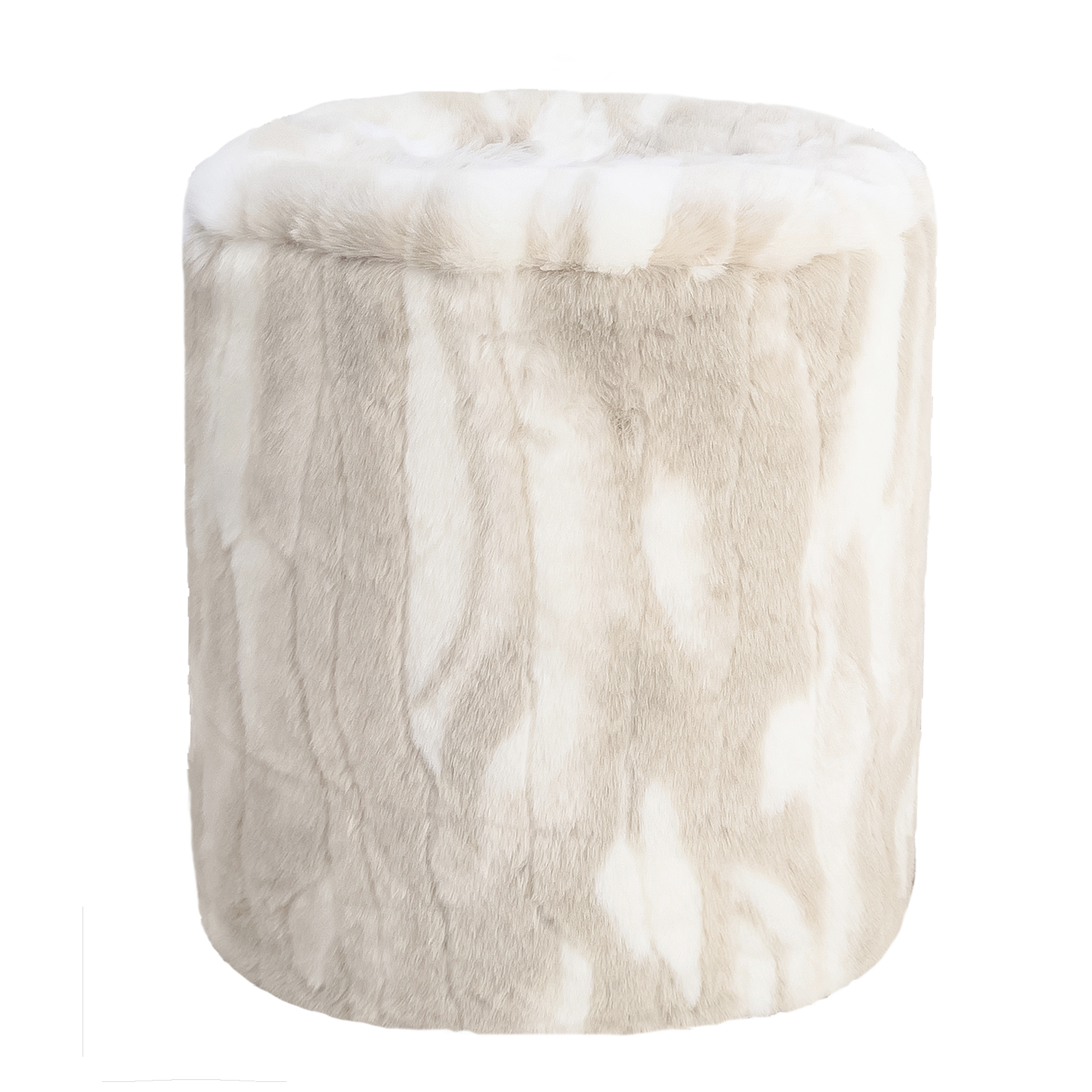 Pouf imitation fourrure, MX HOME