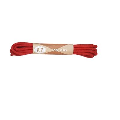 lacet rond rouge