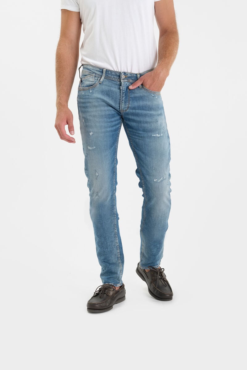 Jeans slim BLUE JOGG 700/11, longueur 34, LE TEMPS DES CERISES