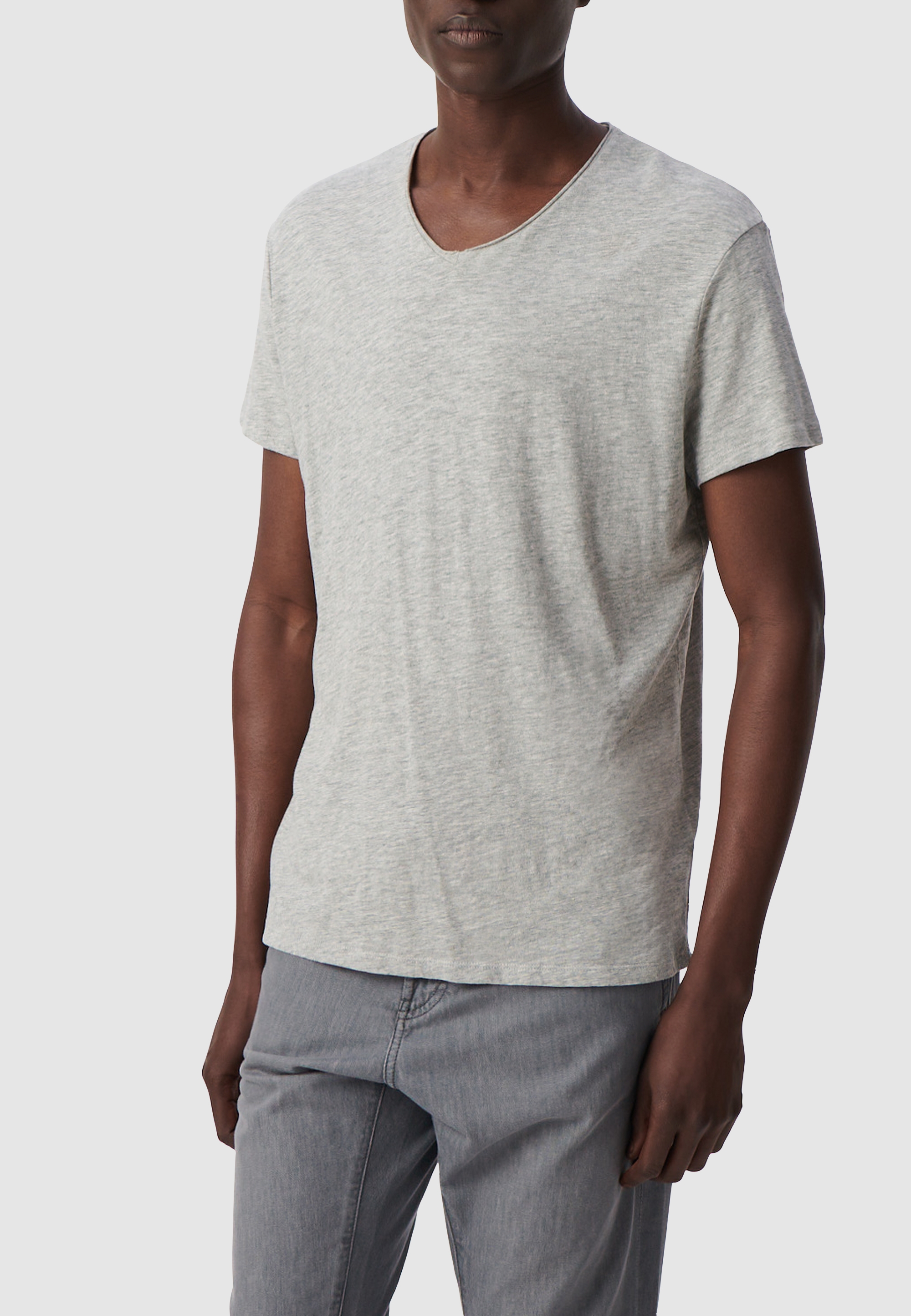 Tee-shirt col V L'Essentiel, IKKS