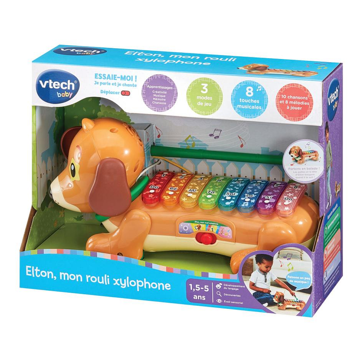 Elton, mon rouli xylophone, VTECH
