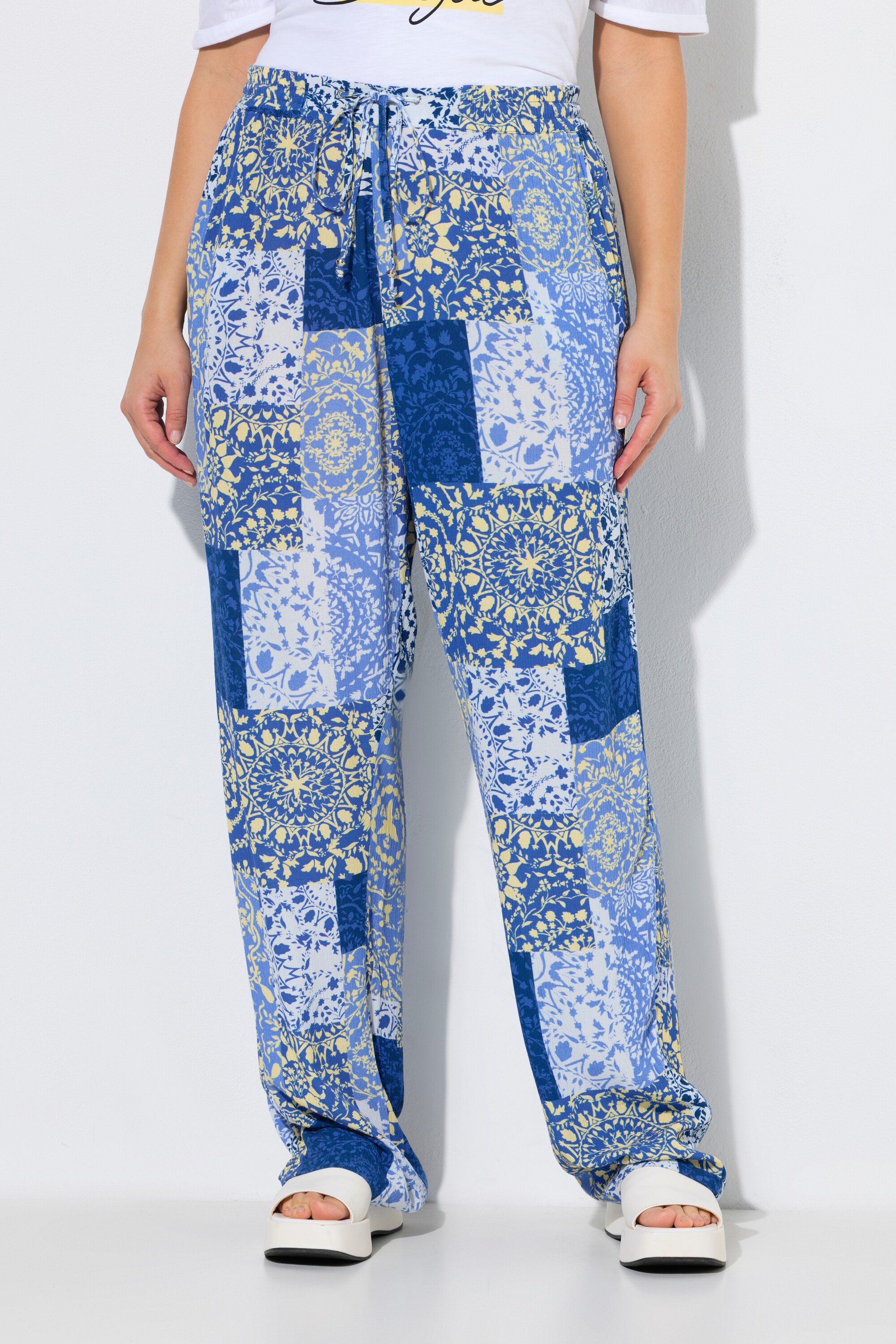 Pantalon Rose, jeu d'imprimés, ULLA POPKEN
