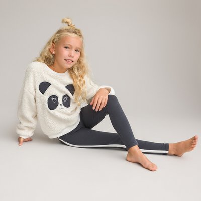 Bestickter Pyjama, "Panda" LA REDOUTE COLLECTIONS