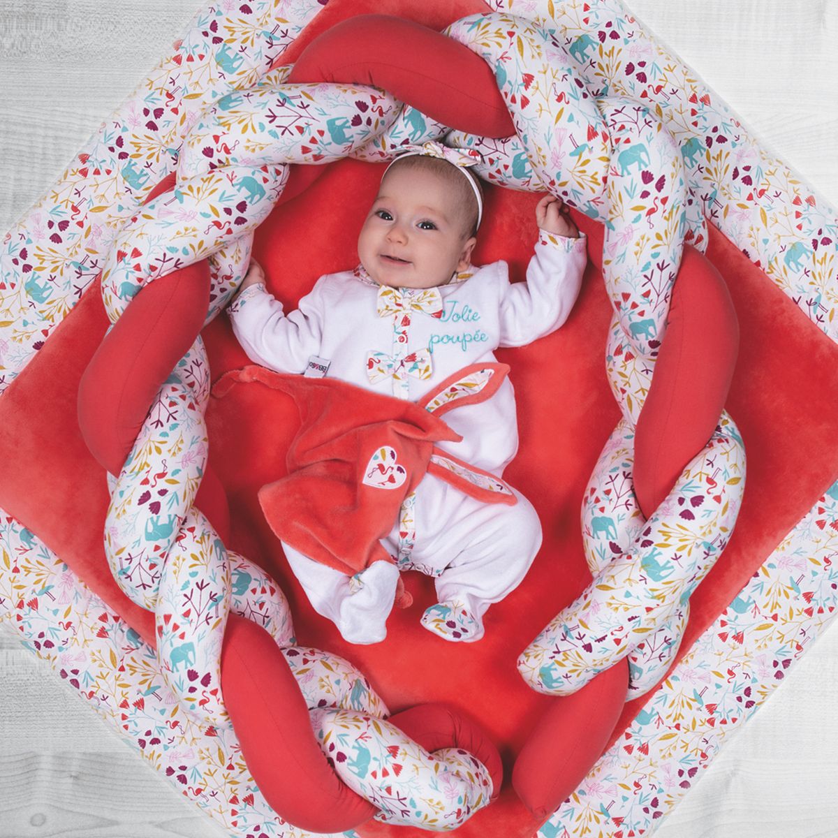 Tresse De Lit Bebe Universelle Palmier Vert Paon Sevira Kids La Redoute Tresse De Lit Bebe Universelle Palmier Vert Paon Sevira Kids La Redoute