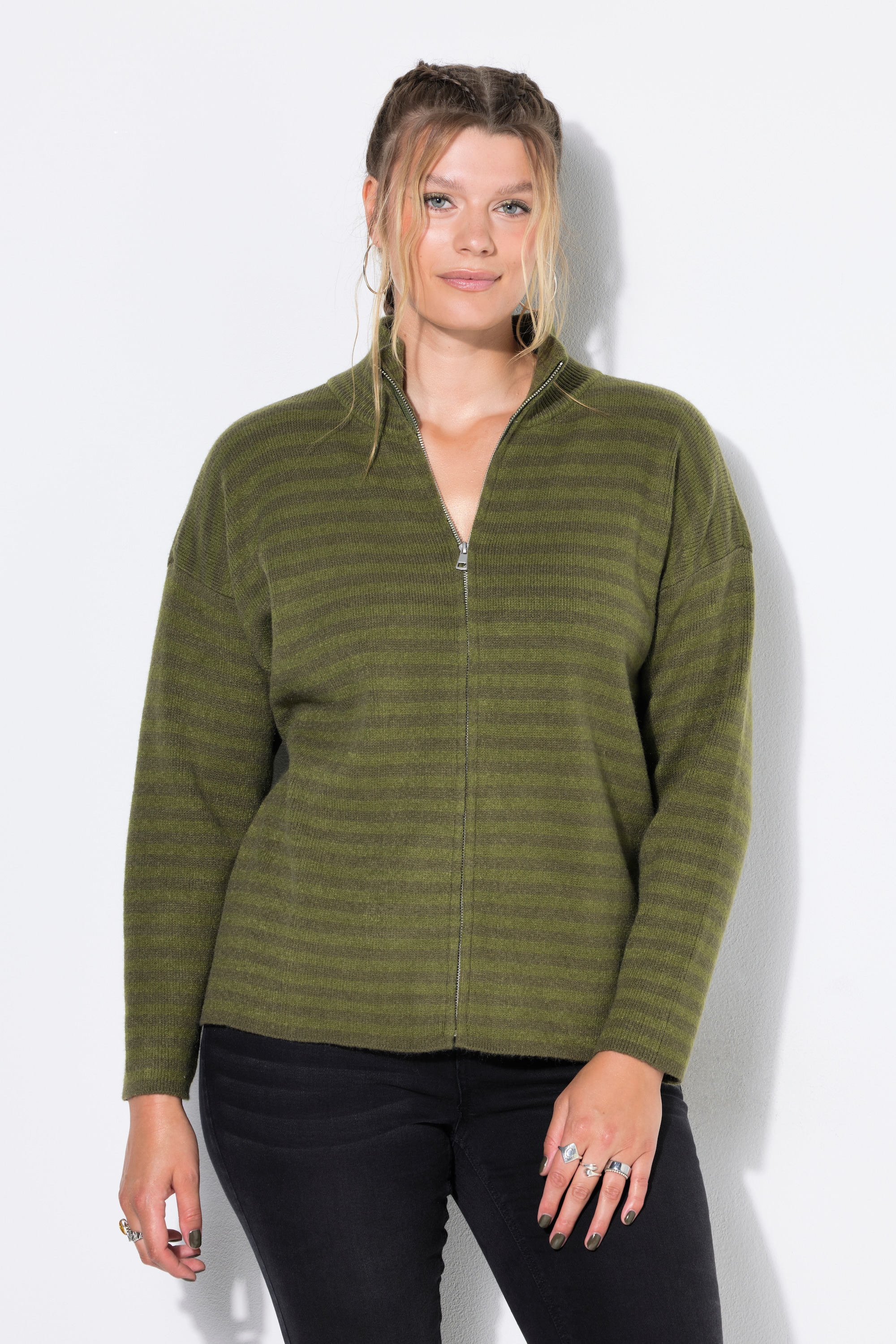 Cardigan oversize, maille côtelée, STUDIO UNTOLD