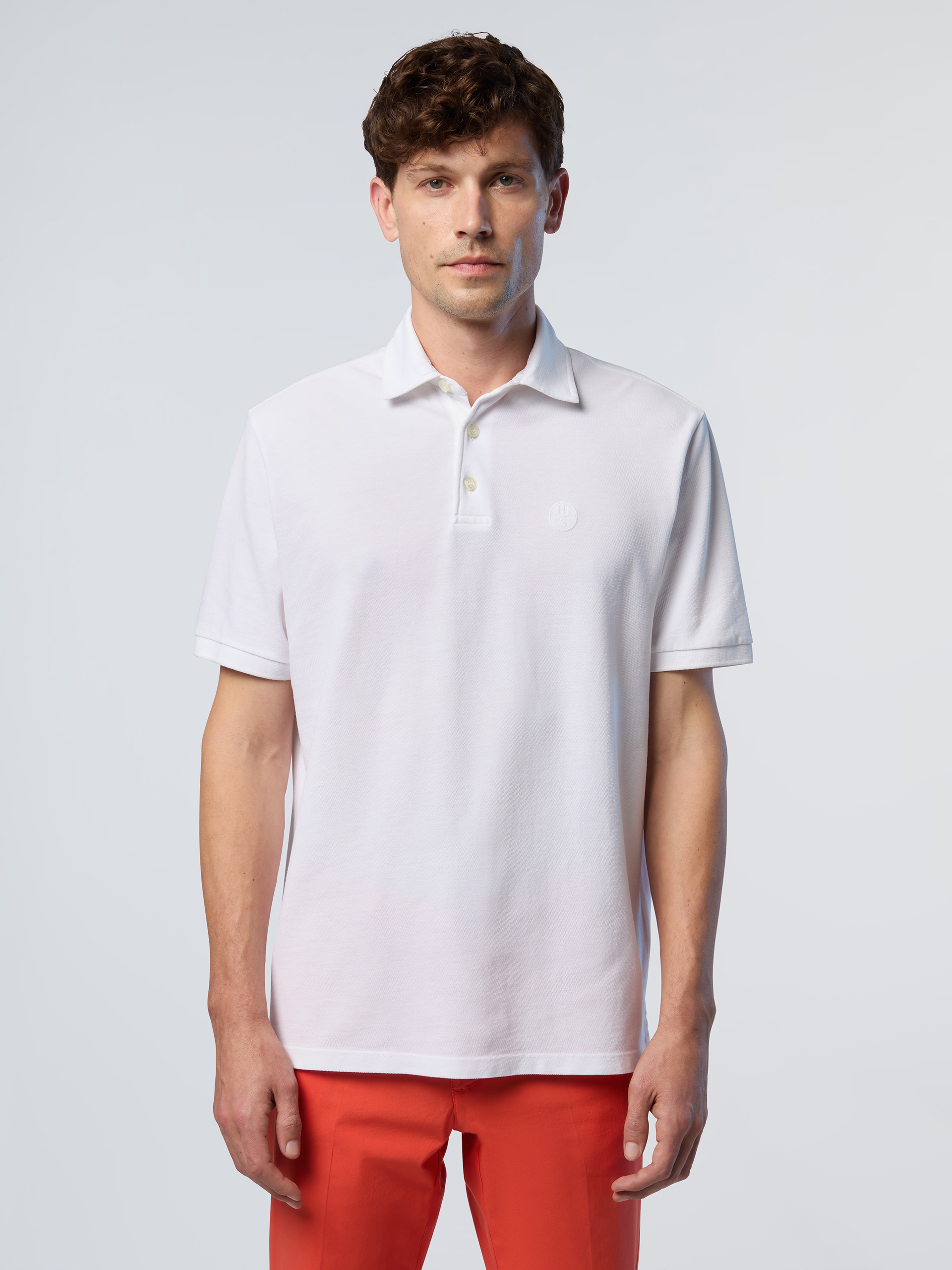 Polo avec logo brodé, NORTH SAILS