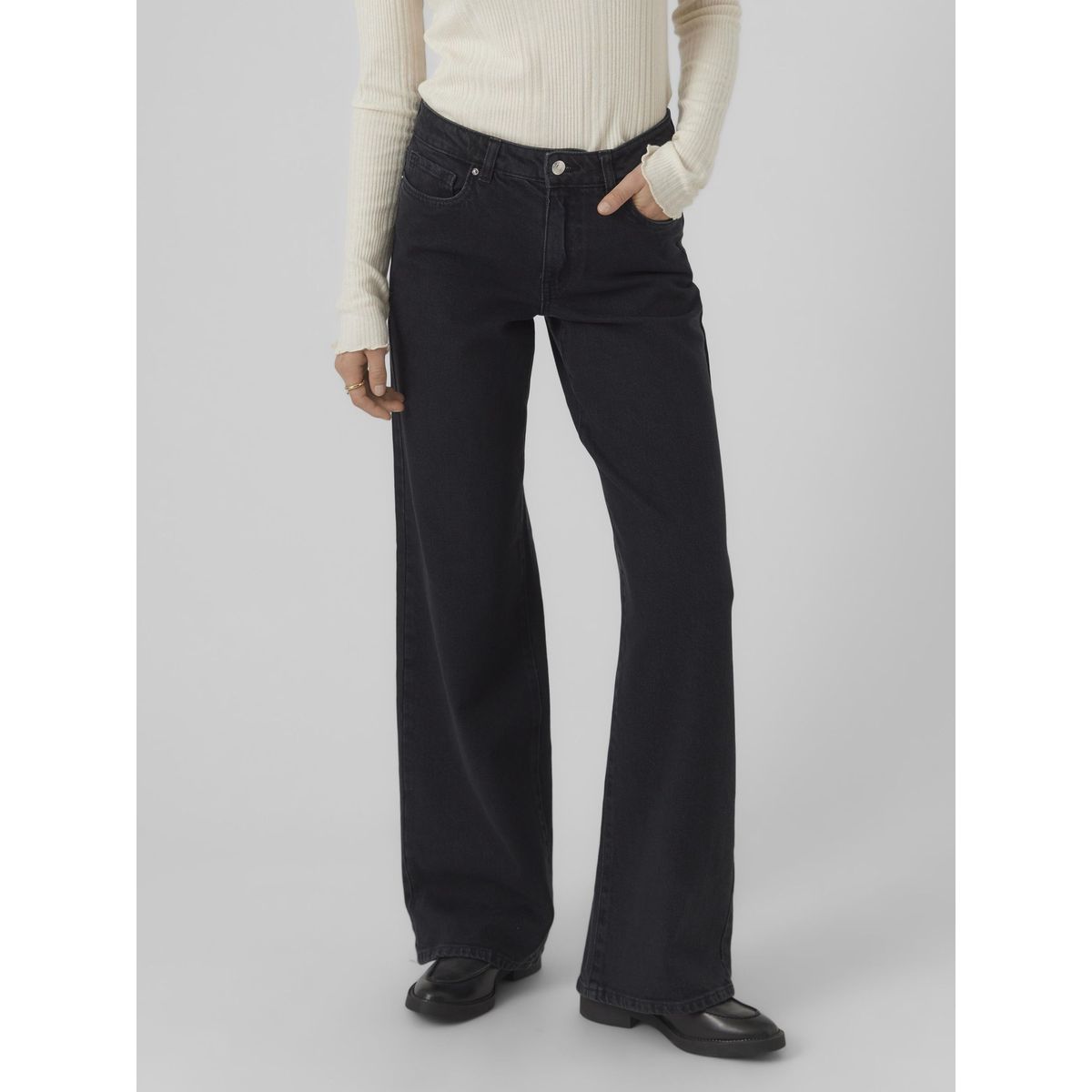 Jean large taille basse deals