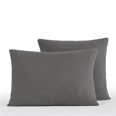Felycia Textured 100% Organic Cotton Percale Pillowcase AM.PM
